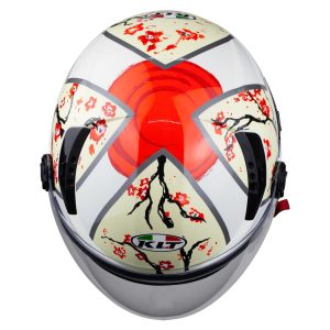 Nón Bảo Hiểm 1/2 KLT K6 Có Kính