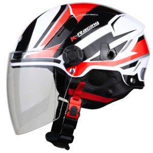 Nón Bảo Hiểm 1/2 KLT K6 Có Kính