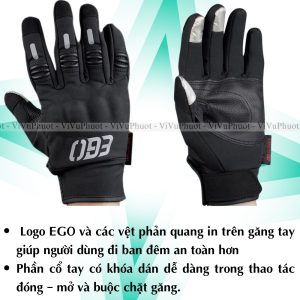Găng Tay Dài Ngón Kháng Nước EGO Emg-3