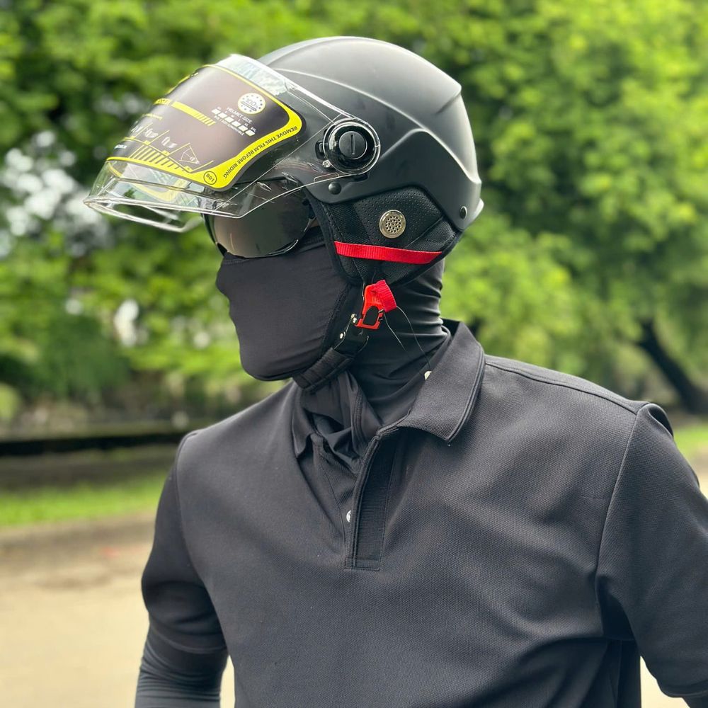 Mũ Bảo Hiểm 2 Kính 1/2 Royal M289