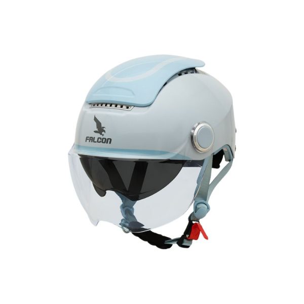 Mũ Bảo Hiểm 1/2 Falcon Bee 2 Kính - Xanh Mint