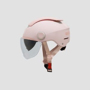 Mũ Bảo Hiểm 1/2 Falcon Bee 2 Kính - Hồng Bóng