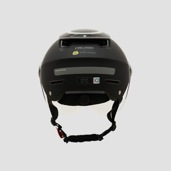 Mũ Bảo Hiểm 1/2 Falcon Bee 2 Kính Đen Nhám
