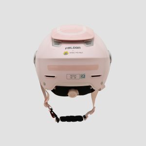 Mũ Bảo Hiểm 1/2 Falcon Bee 2 Kính - Hồng Bóng