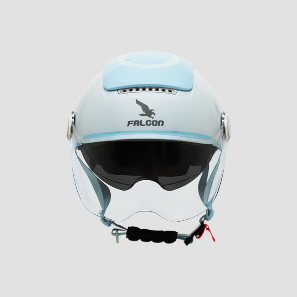 Mũ Bảo Hiểm 1/2 Falcon Bee 2 Kính - Xanh Mint
