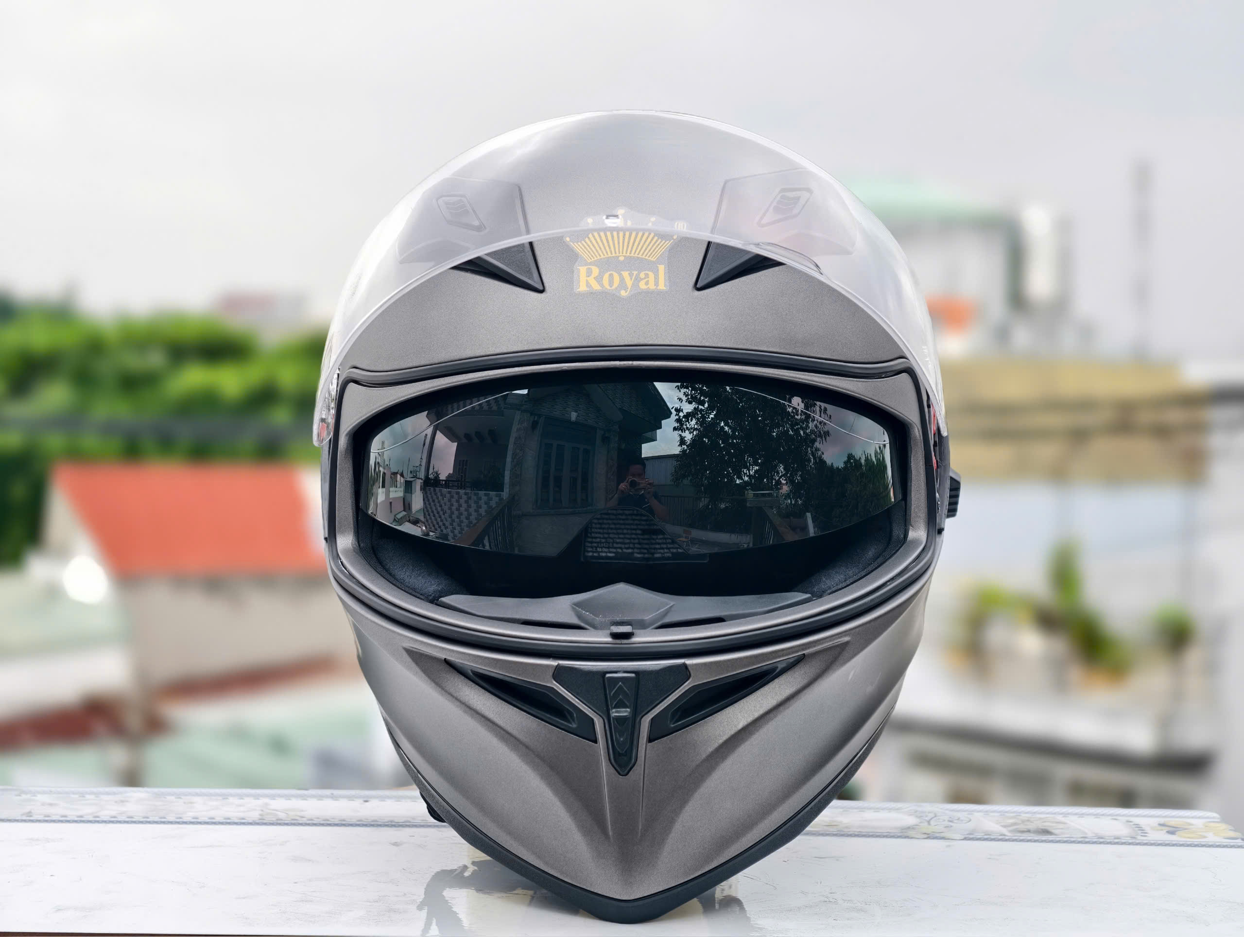 Mũ Fullface M138b 2 Kính